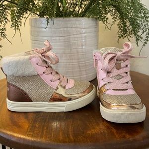 Rose Gold Sneakers